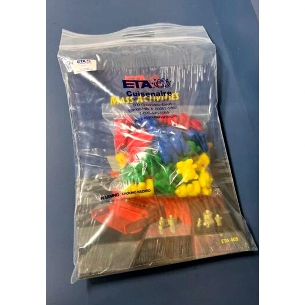 ETA Math Manipulatives COUNTING BEARs Learning Match/Sort Homeschool W/ Book‎